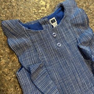 Janie and Jack 18-24 month blue romper